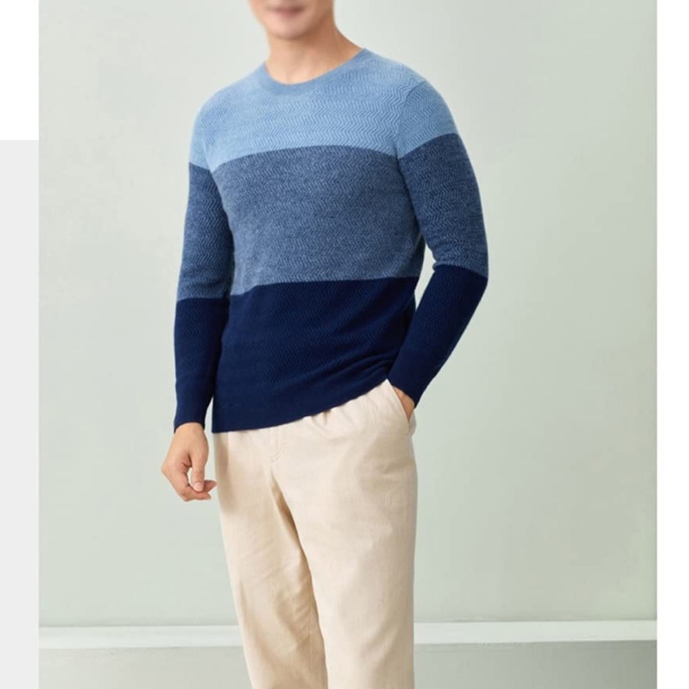 Banana Republic Men’s Pullover Silk & Cashmere Sweater Size Small